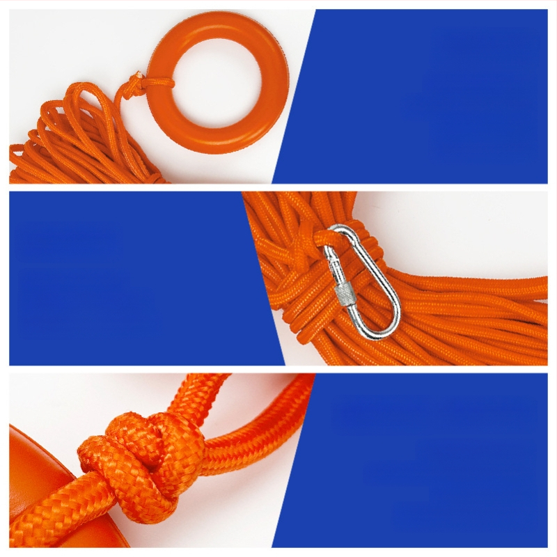 Плаващото спасително въже може да направи предпазно заключване Предпазно въже Морско спасително въже