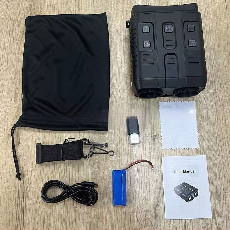 N009 infravörös éjjellátó távcső éjjellátó 4K ultra nagy felbontású nagyméretű képernyő beépített lítium akkumulátorral wifi teleszkóppal