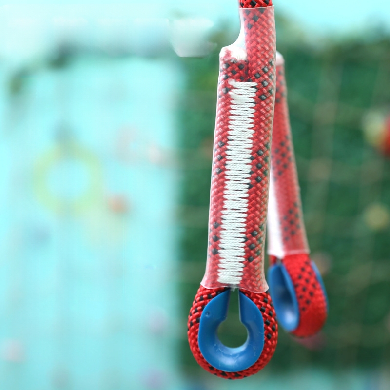 Āra kāpšanas virve Kāpšanas virve Ugunsdzēsības ātrās nolaišanas glābšanās virve Statiskā virve Neilona nodilumizturīga gaisa darbu drošības virve