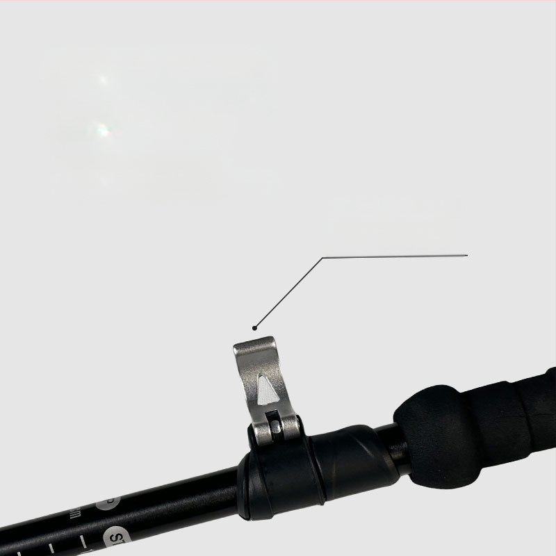 Alumiiniumisulamist 7075 matkakepid, murdmaasuusatamise matkakepid, välise lukustusega reisimiseks mõeldud viieosalised kokkupandavad matkakepid, matkakepid