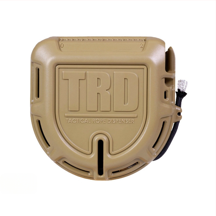 Välistingimustes kaasaskantav vihmavarjuköie taktikaline köiesöötja kiire köie lõikamiseks, sõlmedeta, mittekeriv hoiukast