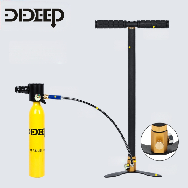 DIDEEP nerūdijančio plieno aukšto slėgio siurblys 30MPA 4500psi 40MPA 6000psi trijų pakopų rankinis