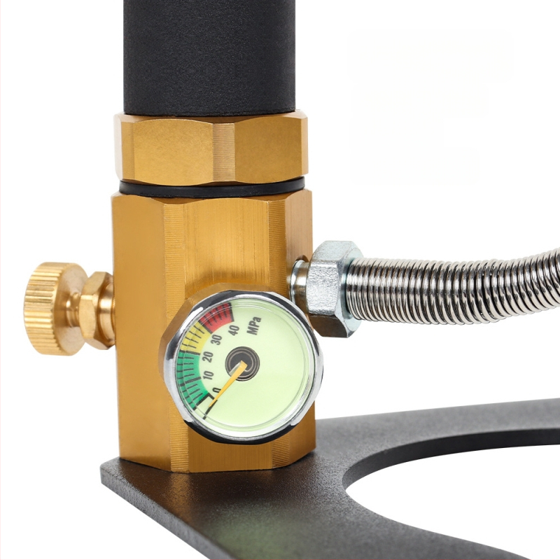 DIDEEP nerūdijančio plieno aukšto slėgio siurblys 30MPA 4500psi 40MPA 6000psi trijų pakopų rankinis