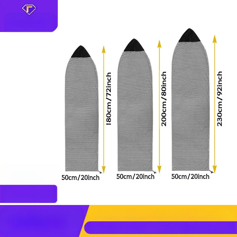 Kültéri szörfdeszka védőhuzat Szörfdeszkazokni Snowboard tárolóhuzat Szörfdeszka tárolóhuzat