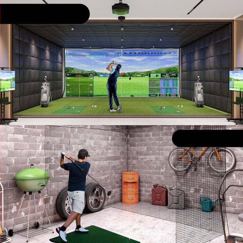 3 m golfi löögipuuri võrk, eraldi võrk, sise- ja välistingimustes golfi löögipuuri harjutusvõrk, asendusvõrk