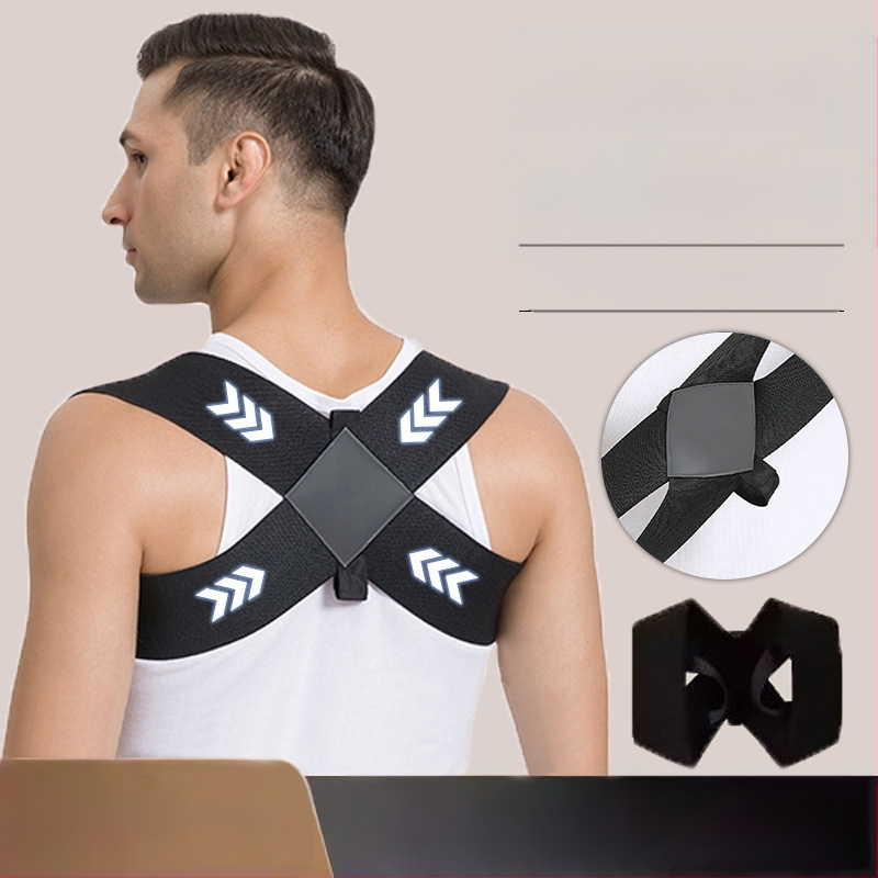 Atviras pečių ir nugaros diržas, kupros korektorius, suaugusiųjų spaudimas ant nugaros, nugaros lavinimo diržas, atviras pečių diržas, tiesios nugaros pagalbinis korekcinis diržas