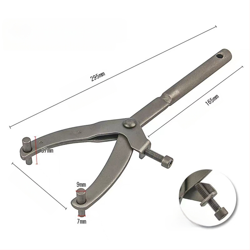 Y-tüüpi mootorratta ja tõukeratta hooratta klambri mutrivõti, rihm, Puli ketta magneto siduri lahtivõtmise ja kokkupaneku kinnitustööriist