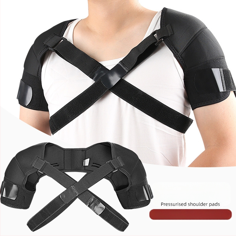 Nuimamas, dviem kryptimis reguliuojamas, hermetiškas, kvėpuojantis sportinis pečių paminkštinimas, dvigubas pečių dirželis, kryžminis pečių dirželis, dvigubas nugaros apsauginis dėklas.