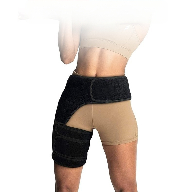 2024 m. karštas išpardavimas su slėgiu, profesionaliu dviračių sportu, bėgimu, apsauga nuo raumenų spaudimo, klubų ir kirkšnių apsauga, vyrų fitneso juosmens ir kojų apsauga.