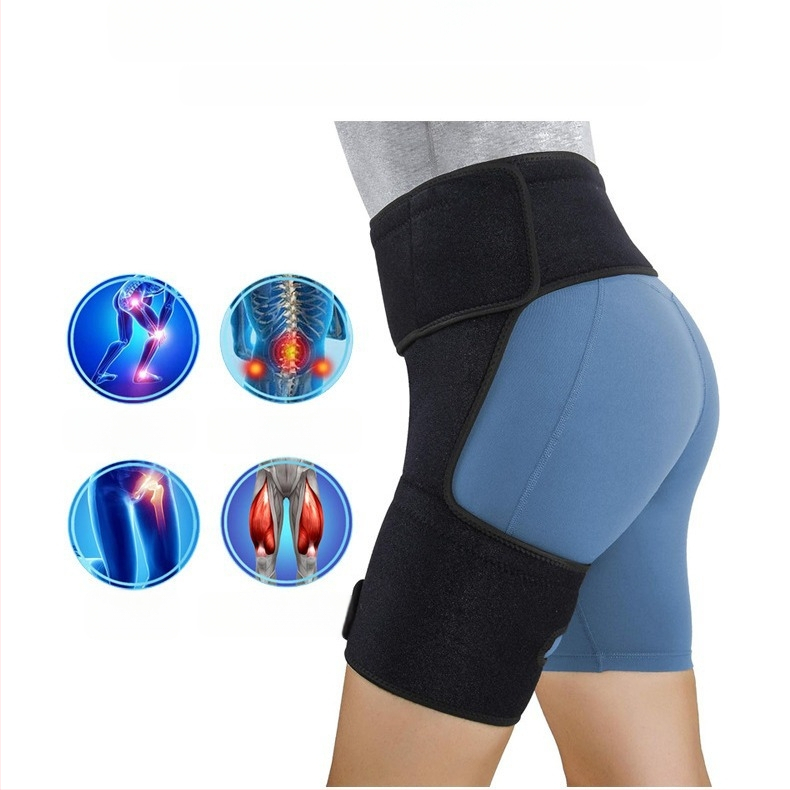 2024 m. karštas išpardavimas su slėgiu, profesionaliu dviračių sportu, bėgimu, apsauga nuo raumenų spaudimo, klubų ir kirkšnių apsauga, vyrų fitneso juosmens ir kojų apsauga.