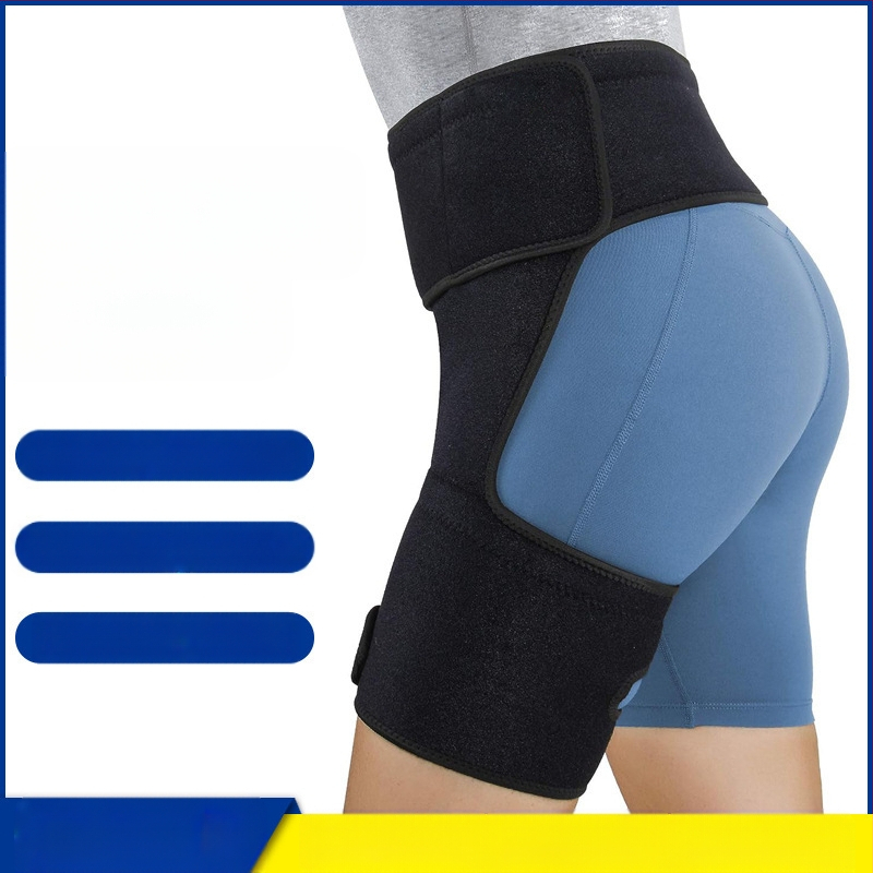 2024 m. karštas išpardavimas su slėgiu, profesionaliu dviračių sportu, bėgimu, apsauga nuo raumenų spaudimo, klubų ir kirkšnių apsauga, vyrų fitneso juosmens ir kojų apsauga.