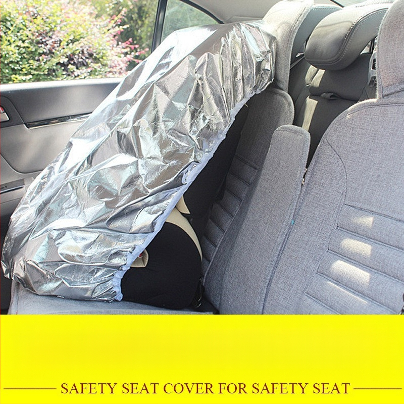 Neutraalne laste auto turvatool, päikesekaitsekate, istme tolmukindel kaitsekate, kuumakaitse, UV-vastane päikesesirm