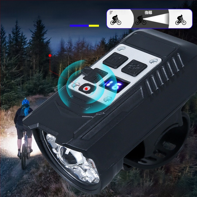 Tarpvalstybinis „Typec“ įkrovimas, didelio ryškumo naktinis dviračių žibintas, kalnų kelio žibintas, studentų dviračių žibintas