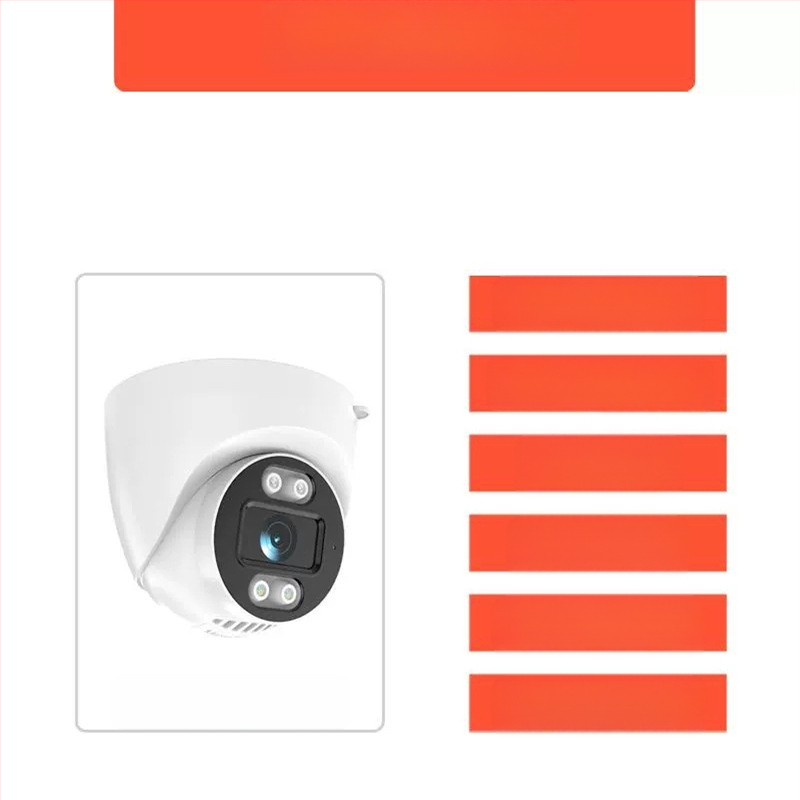 Výkonná bezdrôtová Wifi Dome kamera HD Smart Dual-Light s nahrávaním na kartu Bezdrôtová bezpečnostná kamera