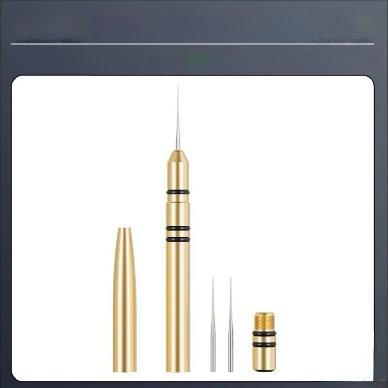 Lauaparandustööriist, terava otsaga õlipliiats, messingist vahetatava otsaga õlipliiats, messingist õlipliiats, lameda suuga terava otsaga õlipliiats