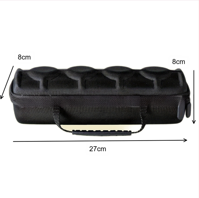 Tiesioginė gamyklinė 4 laikrodžių laikymo dėžutė, nešiojama kieto apvalkalo laikrodžių laikymo krepšys, laikrodžių demonstravimo EVA krepšys