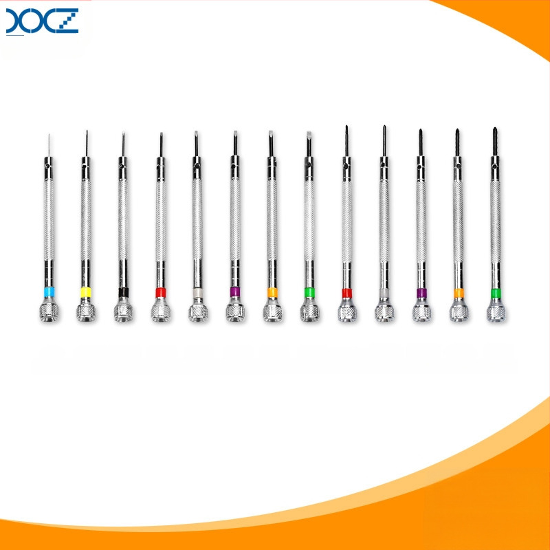 Stalo remonto įrankis, daugiafunkcis 0,6–2,0 vieno žodžio „Phillips“ atsuktuvas, 13 dydžių