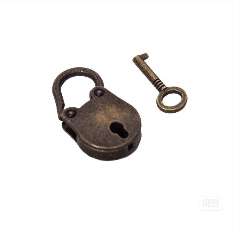 Vintage Ξύλινο Κουτί Αποθήκευσης με Κλειδαριά Ξύλινο Κουτί Αντίκα Μικρό Ξύλινο Κουτί Αποθήκευσης Θησαυρού