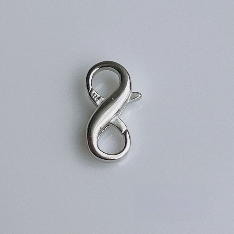 S925 hõbedast 8 pandlaga ehted pandlaga pärlkaelakee ühenduspandlaga käevõru homaari pandlaga isetegemise aksessuaaride hulgimüük