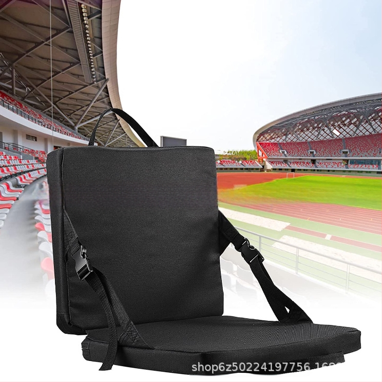 Pārvietojams stadiona sēdeklis ir piemērots tribīnēm. Pārvietojams tribīne ar muguras atbalstu. Spilvens ar atzveltni.