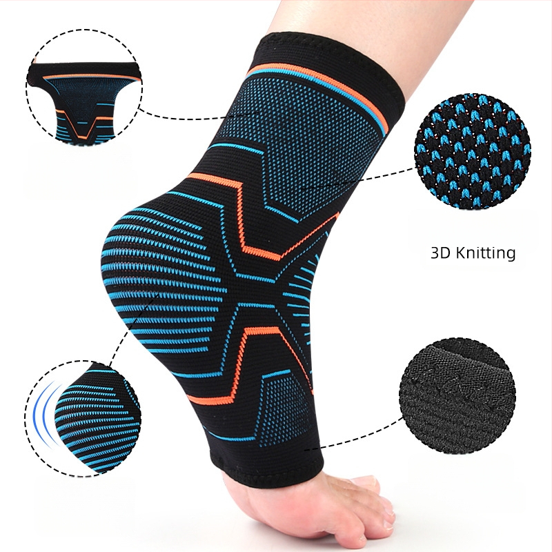 Kültéri nyomás alatt álló bokavédő hüvely hegymászáshoz, fitnesz boka, fix, rugalmas, lassú ütéscsillapító, lassú nyomású sportokhoz, nyomás alatt álló bokavédő