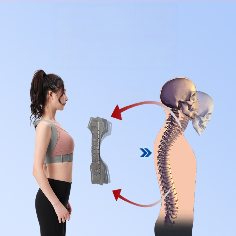 Piiriülene uus küüraka korrigeerimise vöö täiskasvanutele ja meestele, istumisvastane rüht, rindkere ja õlgade avanemise rühi korrigeerimise vöö, seljakorrektor