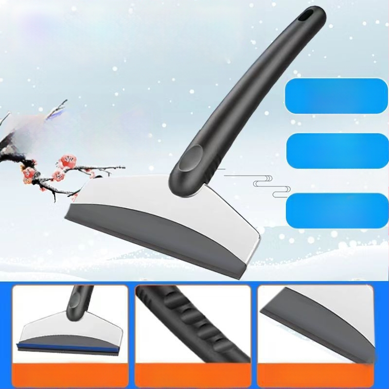 Лопата за размразяване на кола, лопата за седмица, снегопочистване, снегопочистване, единична артефактна стъклена лопата, вътрешно остъргване на кола, 600 размразител