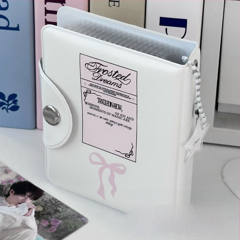 Ins Little Red Riding Book същия стил Love Paw Single Palace Card Book 3-инчов албум за съхранение на карти Faroff Star Chasing