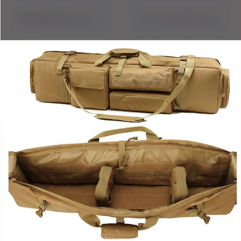 „Huyue Outdoor Cs Equipment M249 Special Bag“ taktinis minkštas kiaušinio formos pistoleto krepšys „Nerf“ lauko žvejybos didelės talpos kuprinė