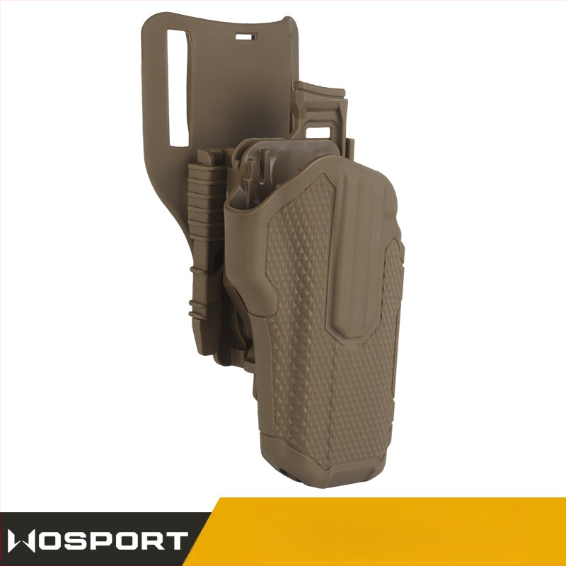 WOSPORT taktikaline universaalne püstol nailonmaterjalist kiirkinnitushülss, millel on QLS kiirkinnitussüsteem ja mis ühildub alusega