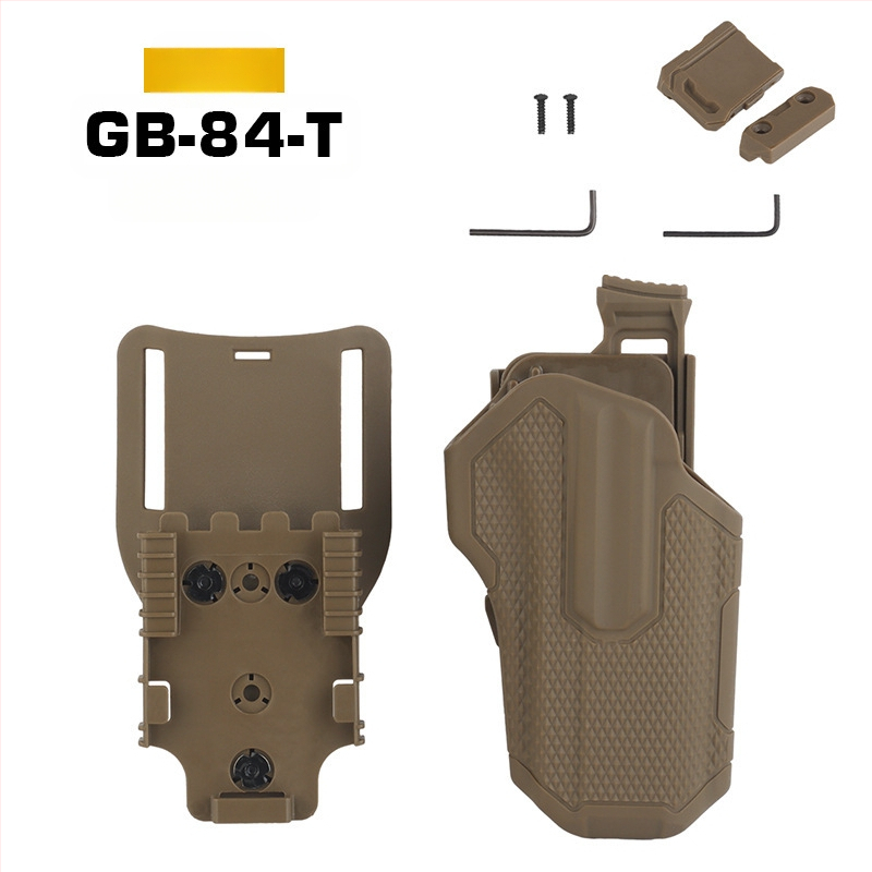 WOSPORT taktikaline universaalne püstol nailonmaterjalist kiirkinnitushülss, millel on QLS kiirkinnitussüsteem ja mis ühildub alusega