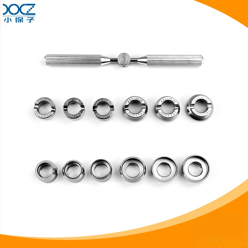 Комплект от 7 инструмента за отваряне на капак на часовник, отваряне на часовник, HEDAPAI, инструмент за отваряне на заден капак на часовник