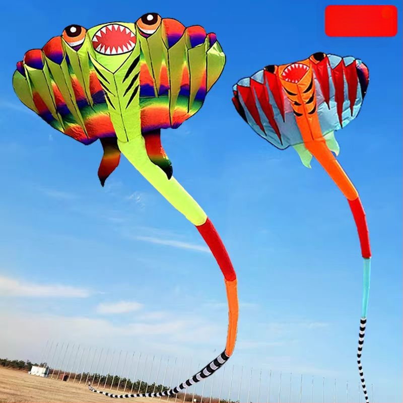 Lihua oriģinālais jaunais augstas klases lielo makreļu pūķis Stereo vēja izturīgs un spēcīgs pieaugušo pūķu brīze, viegli lidojams vairumtirdzniecībā