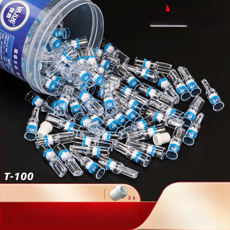 Yajue vienreizlietojamais cigarešu turētāja filtrs cigaretēm, vienreizlietojamais biezais un plānais divējāda lietojuma cigarešu izmetēja filtrs T-100 vīriešiem un sievietēm
