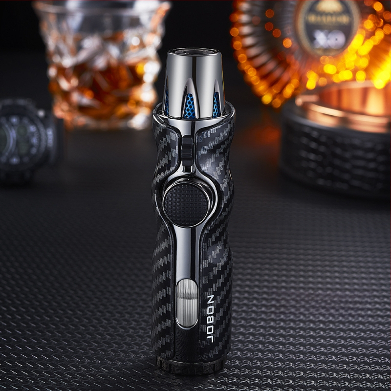 Jobon täispuhutav tulemasin tuulekindel sirge sinise leegiga loominguline stiilne suure võimsusega sigari moxibustion spetsiaalne süütaja