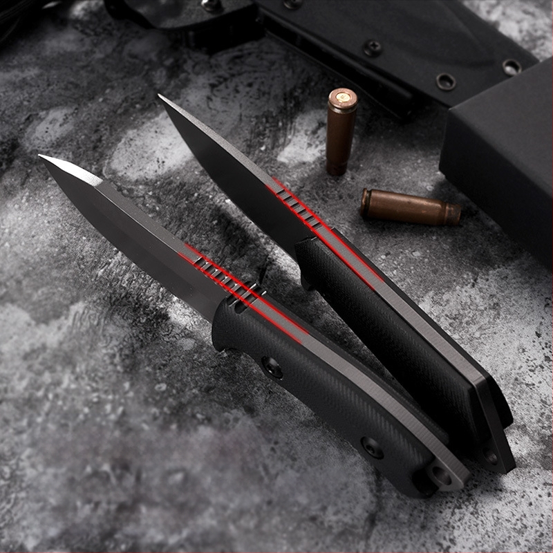 Warrior taktikaline spetsiaalne võitlusnuga, ellujäämisnuga, armee nuga, enesekaitseks mõeldud kaasaskantav nuga, matkanuga, sirge nuga tupega