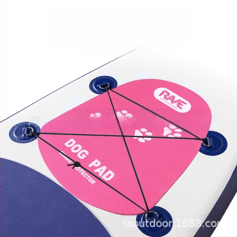 Karsti pārdots SUP airēšanas dēļa suņu paklājiņš, ceļojumu paklājiņš, neslīdošs, nodilumizturīgs EVA mājdzīvnieku paklājiņš, neslīdošs, ūdensizturīgs paklājiņš
