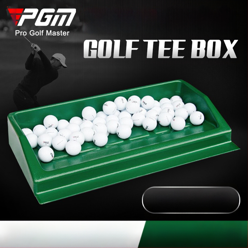 PGM golfi serveerimiskarp, mis mahutab 100 palli, ülitugevast plastist serveerimisalus, driving range'i hoiutarbed