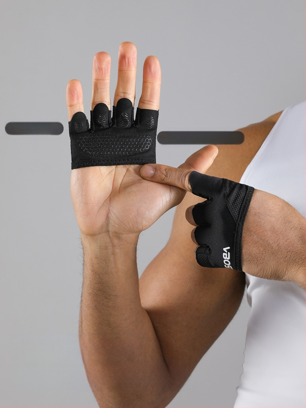 Vbosi četru pirkstu cimdi sievietēm un vīriešiem, pret sacietējumiem, Pilates, gaisa joga, neslīdoši, elpojoši puspirkstu cimdi vairumtirdzniecībā