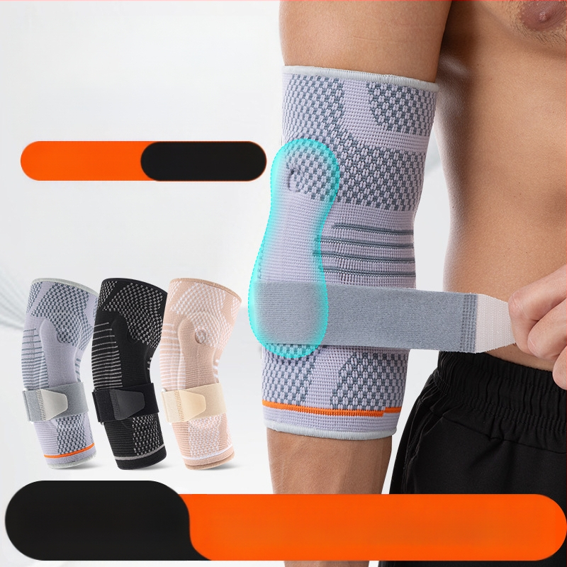 Suport de cot presurizat din silicon țesut 3D pentru tenis și baschet, protecție pentru întindere, suport reglabil pentru cot și echipament de protecție pentru reducerea încărcăturii