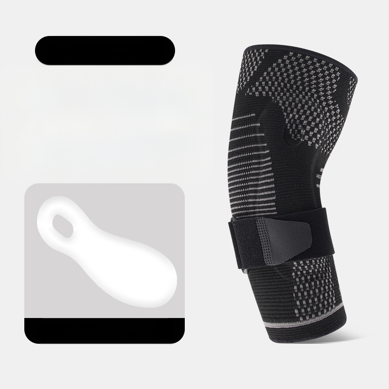 Suport de cot presurizat din silicon țesut 3D pentru tenis și baschet, protecție pentru întindere, suport reglabil pentru cot și echipament de protecție pentru reducerea încărcăturii