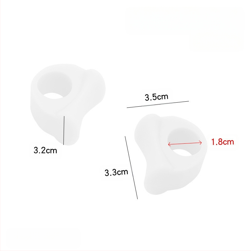 Ορθωτική λαβγού αντίχειρα Ορθωτική επικάλυψη δακτύλων ποδιού Διαχωριστής δακτύλων μεγάλου ποδιού Διασταύρωση με διαχωριστικό σιλικόνης ημέρα και νύχτα