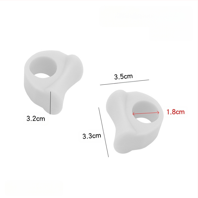 Ορθωτική λαβγού αντίχειρα Ορθωτική επικάλυψη δακτύλων ποδιού Διαχωριστής δακτύλων μεγάλου ποδιού Διασταύρωση με διαχωριστικό σιλικόνης ημέρα και νύχτα