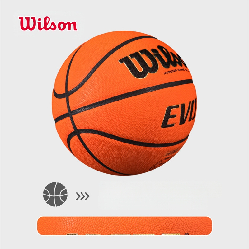 Търговия на едро Свържете се с нас, за да промените цената Wilso Wilson Ncaa0965 Game Evo7 Ball Game Basketball 1003301