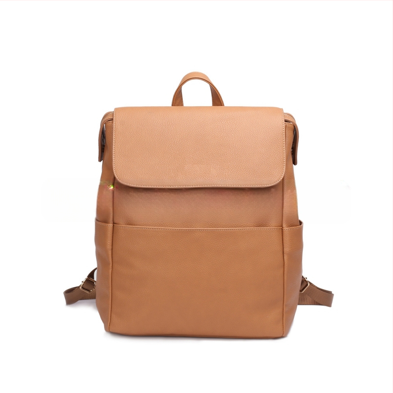 Parim kohandatud vegan nahast beebimähkmekott luksuslik veekindel PU muumia mähkmekott isoleeritud taskuga