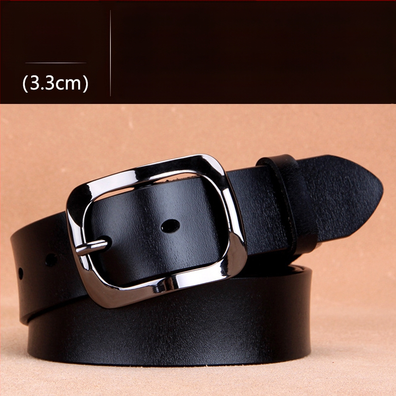 Ζώνη γυναικών απευθείας από εργοστάσιο, απλή και ευέλικτη, κορεάτικη, καθαρή δερμάτινη ζώνη, μοντέρνα, δροσερά τζιν στυλ