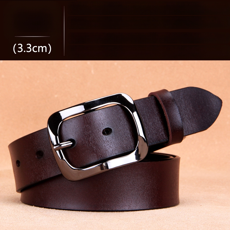 Ζώνη γυναικών απευθείας από εργοστάσιο, απλή και ευέλικτη, κορεάτικη, καθαρή δερμάτινη ζώνη, μοντέρνα, δροσερά τζιν στυλ