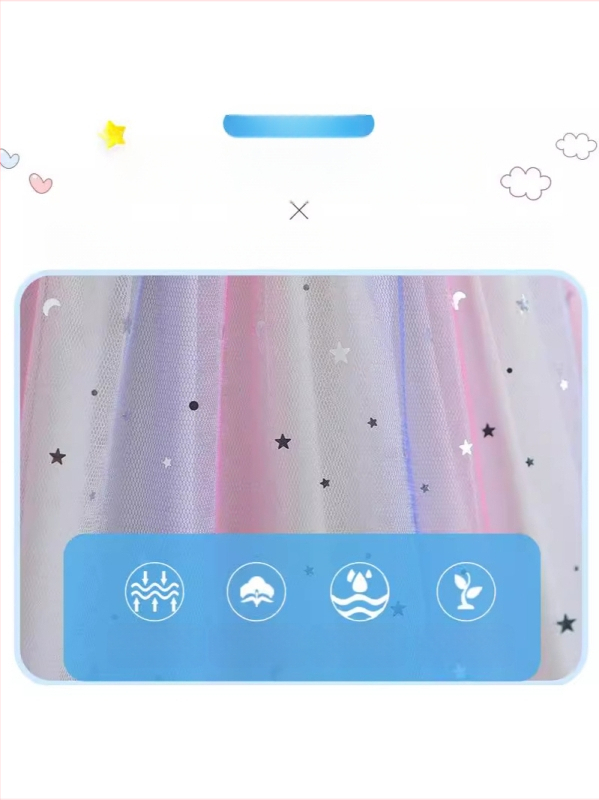 2025. aasta tüdrukute kevad- ja sügiskleit, pikkade varrukatega, ükssarviku sünnipäevalapsed, laste vikerkaarekleit, litritega võrgust printsessikleit