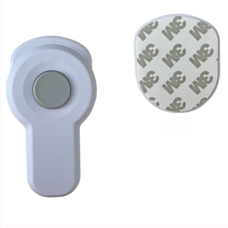 Orkaitės durelių ir langų buitinės saugos spynos spintelės stalčiui mikrobangų krosnelei, apsaugančiai nuo atidarymo, be perforatoriaus, vaikams, kūdikiams, fiksuota apsauginė spyna