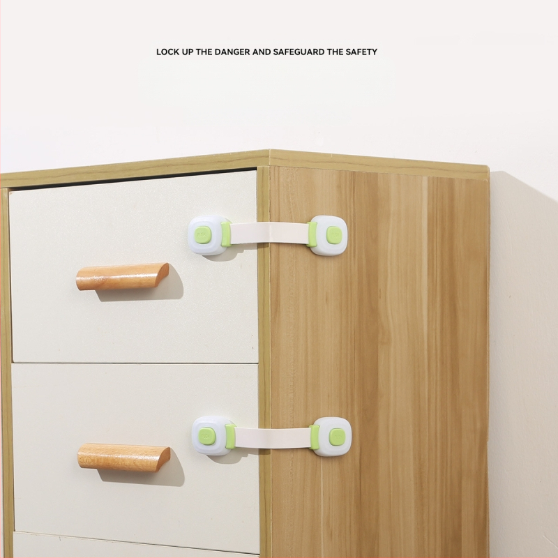 Vaikų saugos užraktas „Amazon Kidsren“ stalčiaus užraktas Daugiafunkcis spintelės durelių saugos užraktas Vaikams skirta apsauga nuo prispaudimo